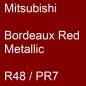 Preview: Mitsubishi, Bordeaux Red Metallic, R48 / PR7.